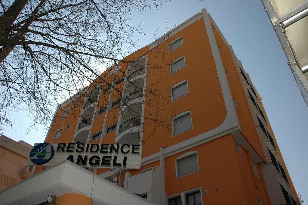 Residence Hotel Angeli Rimini Exteriör bild